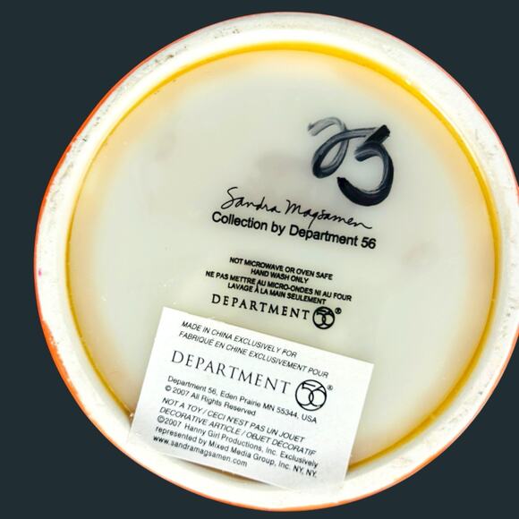 2 Dept 56 Halloween Mugs Spooky Cat Smiley JOL Make Soft Creepy Sounds - Picture 8 of 12